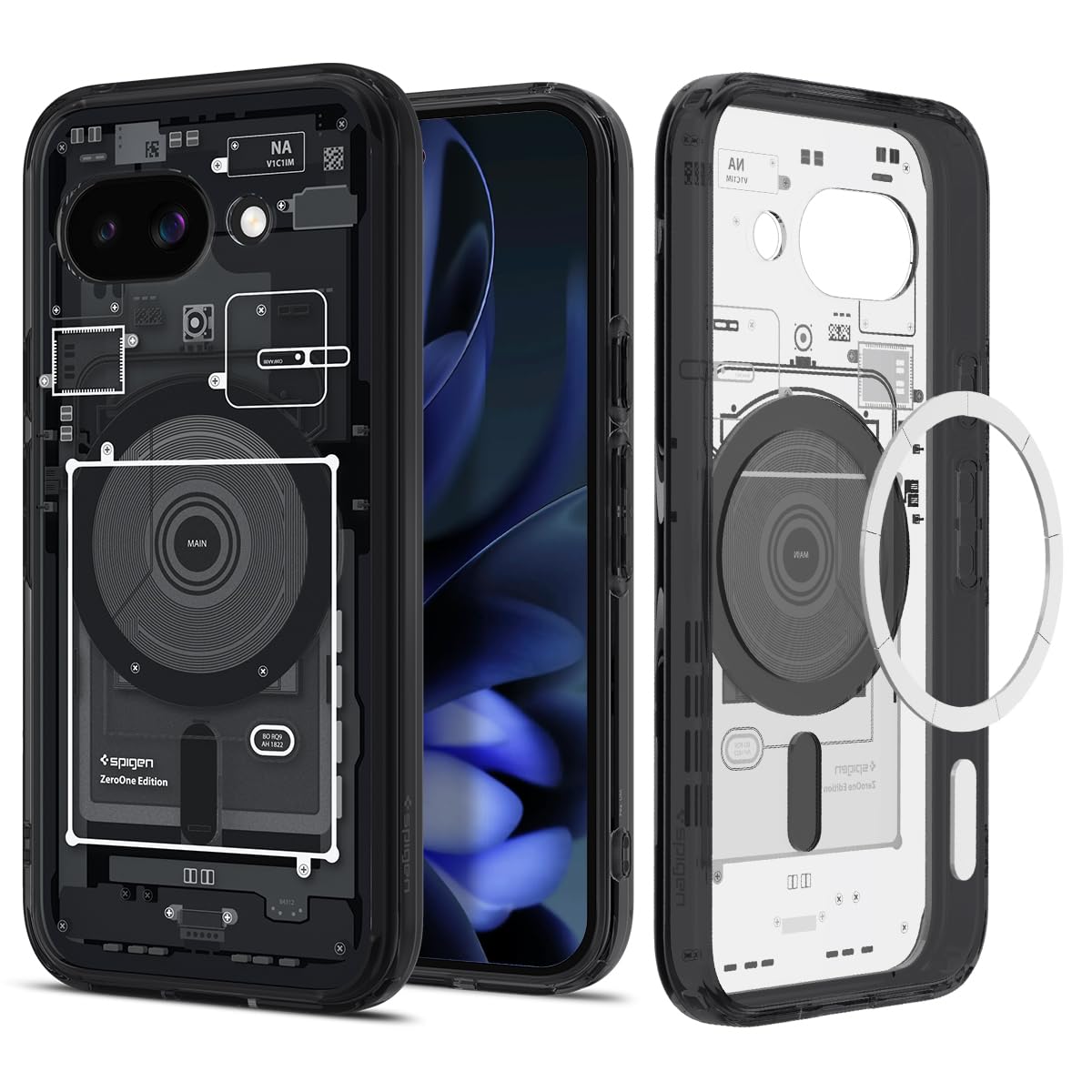 Amazon.com: Spigen for Pixel 9a Case, Ultra Hybrid MagFit (2025