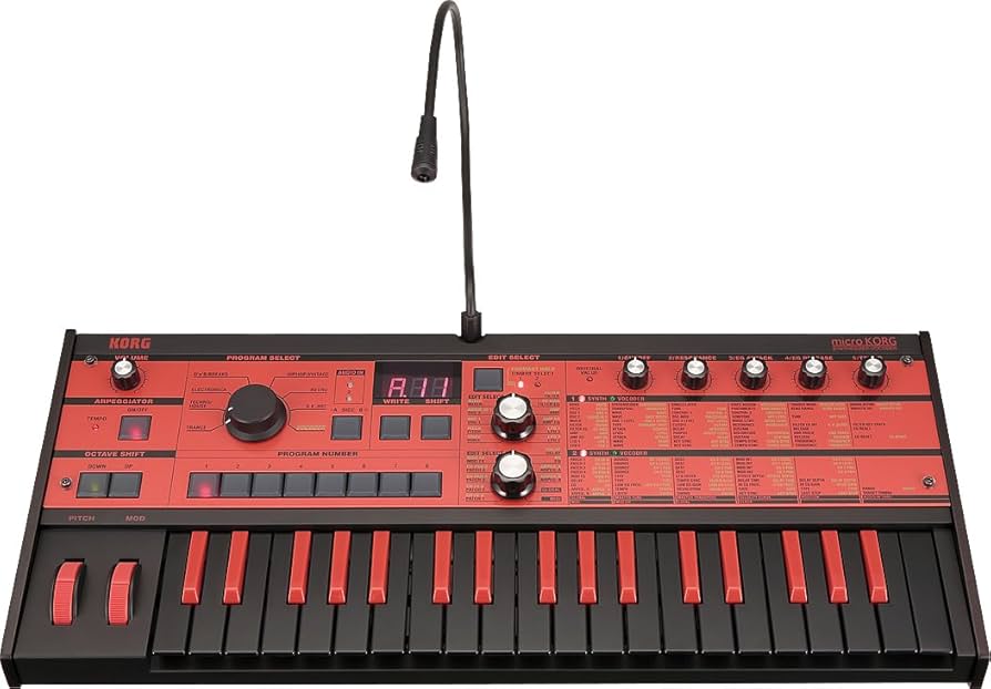 Amazon | KORG コルグ シンセサイザー/ボコーダー microKORG-BKRD
