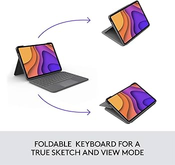 Amazon.com: Logitech Folio Touch iPad Keyboard Case with Trackpad