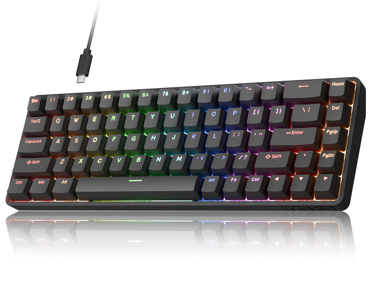 Amazon.com: TMKB T68-C HE 60% Magnetic Gaming Keyboard, 8000Hz