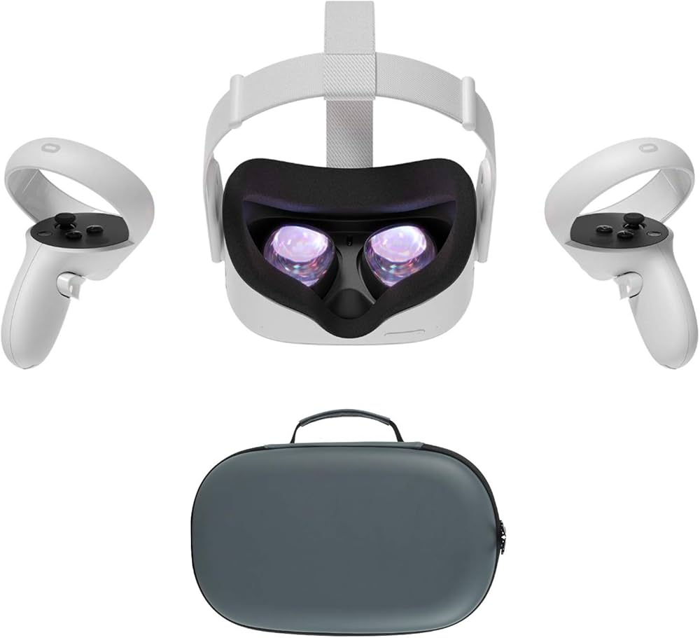 k*y様 quest 2 64GB 本体 + コントローラー + ケー Oculus Quest 2