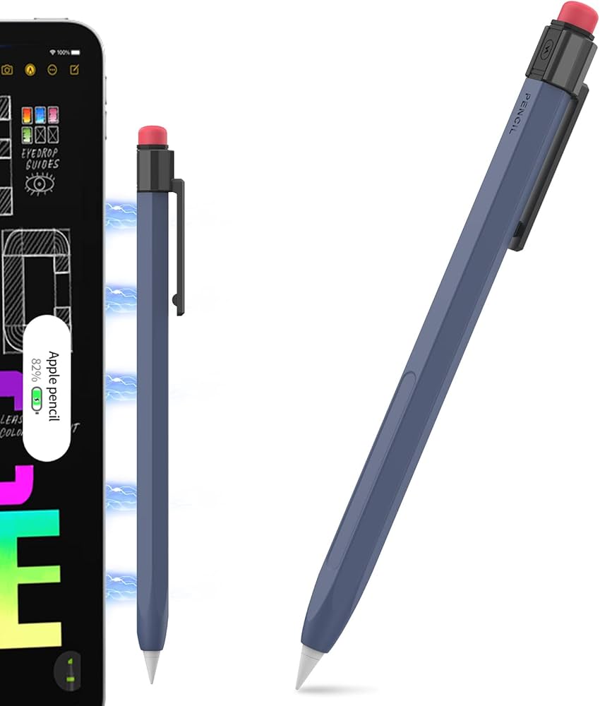 Amazon.com: TRONWIN Apple Pencil 2nd Generation Case - Silicone