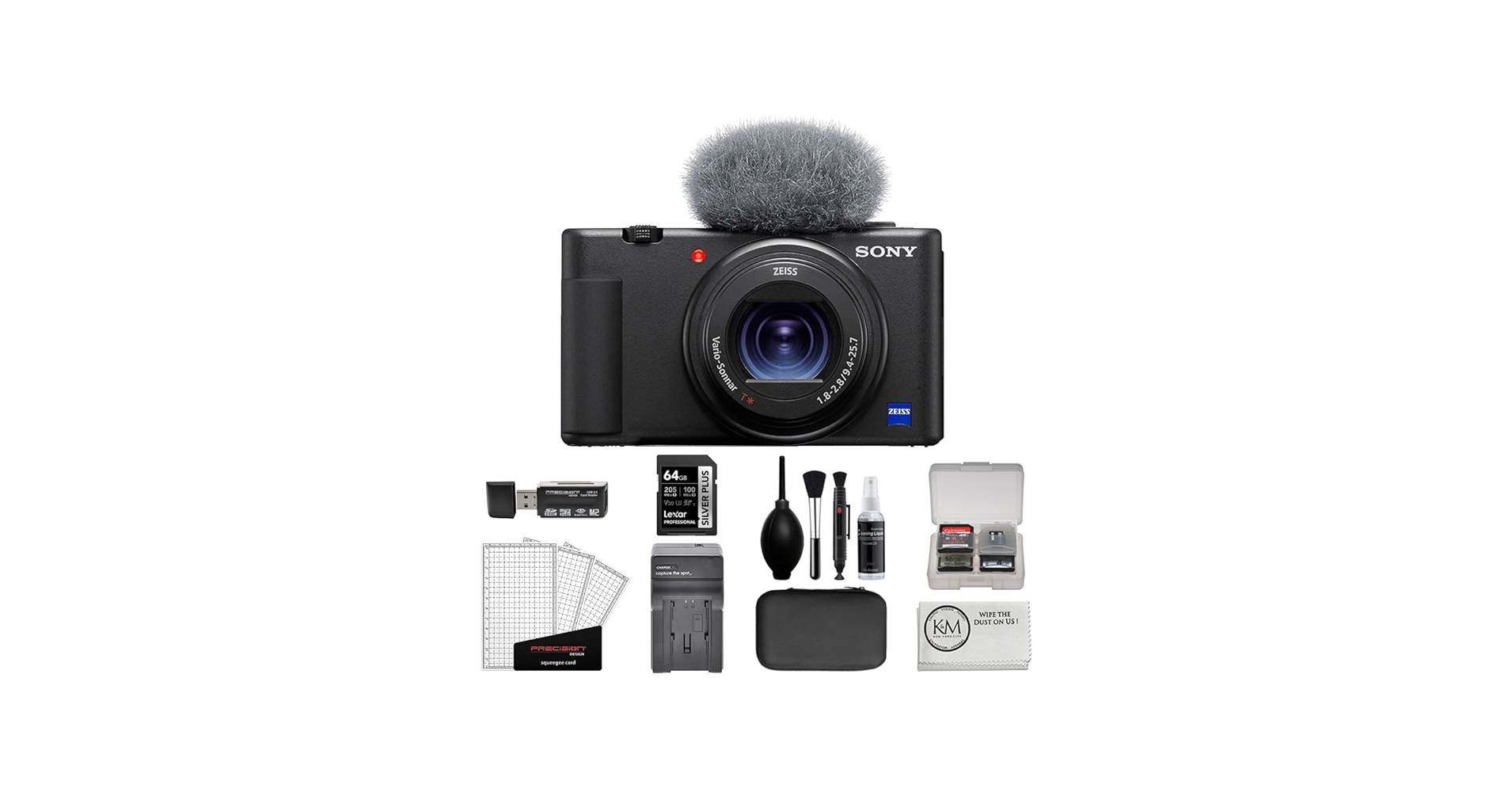 Amazon.com : Sony ZV-1 Digital Camera | Black Bundled with 64GB
