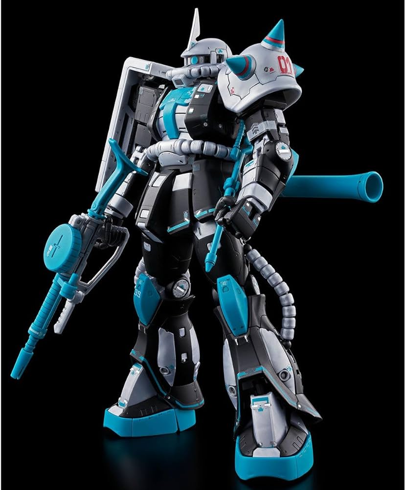 Amazon | RG 1/144 MS-06S ザクII [初音ミクVer.] 色分け済み