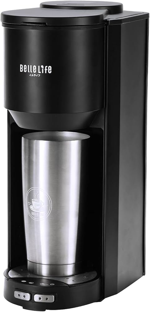 Amazon | BelleLife コーヒーメーカー 全自動 コーヒーマシン 豆・粉両