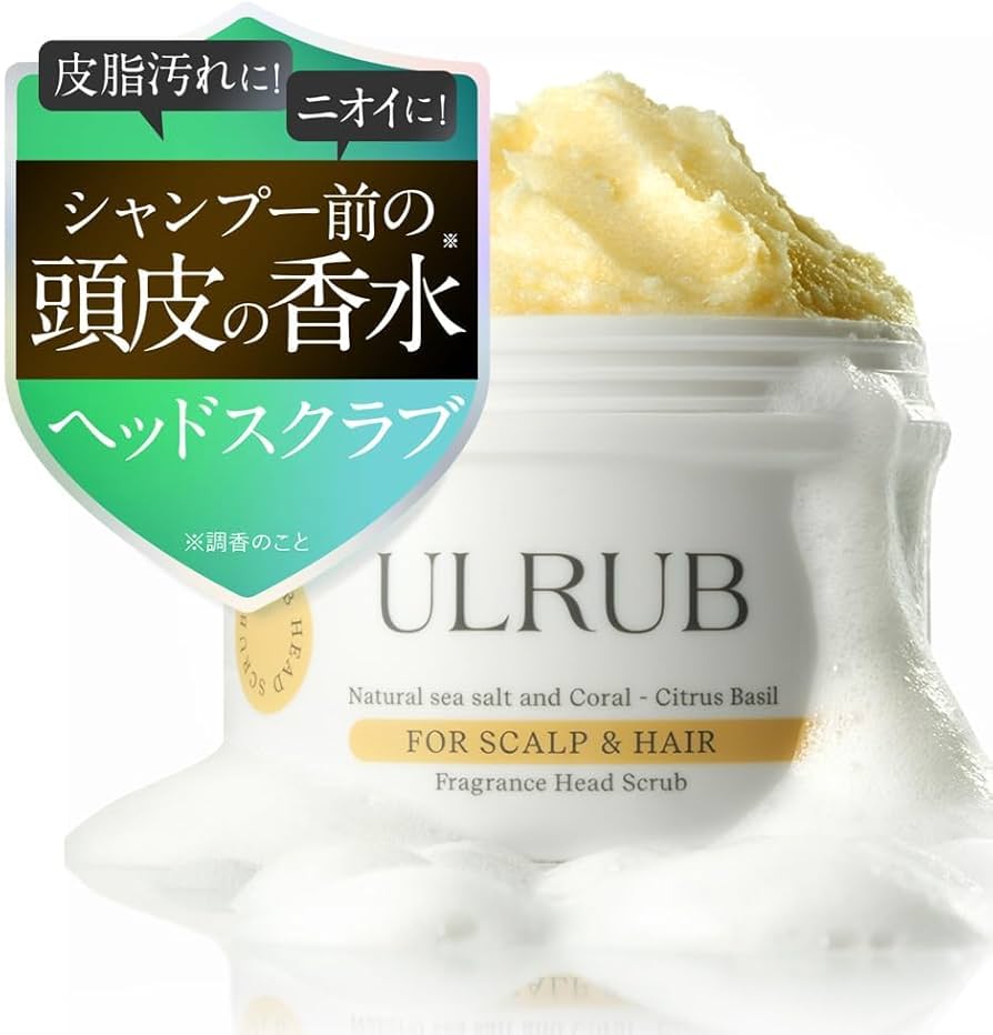 Amazon.co.jp: ULRUB Ululove Head Scrub, 7.1 oz (200 g), Citrus