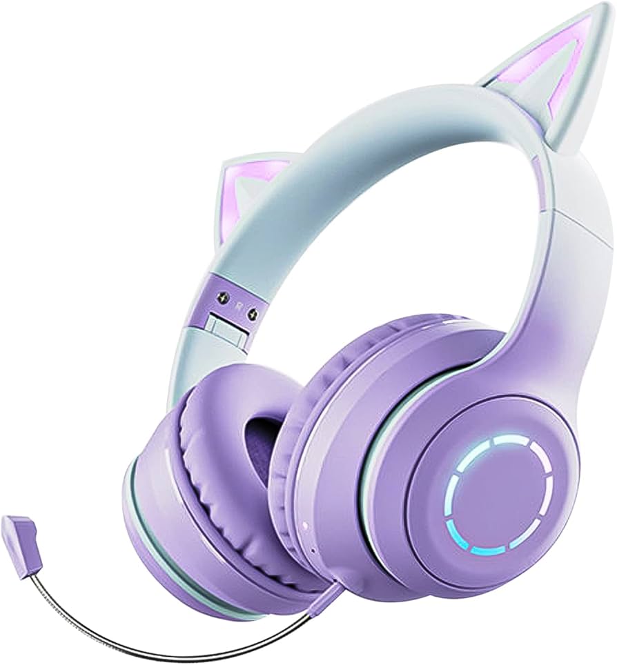 Amazon.co.jp: Bluetooth5.1 猫耳ヘッドホン ねこみみヘッドセット