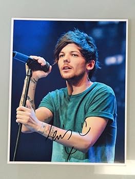 Amazon.co.jp: ルイ・トムリンソン 直筆サイン入り写真…Louis