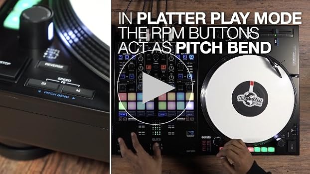 Amazon.com: Reloop Upper Torque Hybrid Turntable Instrument RP