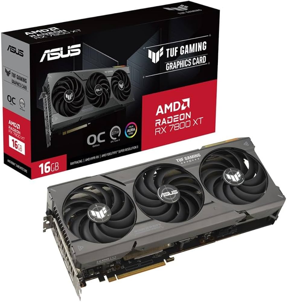Amazon | ASUS ゲーミング ビデオカード Radeon RX 7800 XT OC