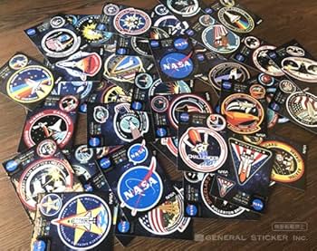 Amazon.co.jp: NASAステッカー ロゴ エンブレム 宇宙 スペースシャトル