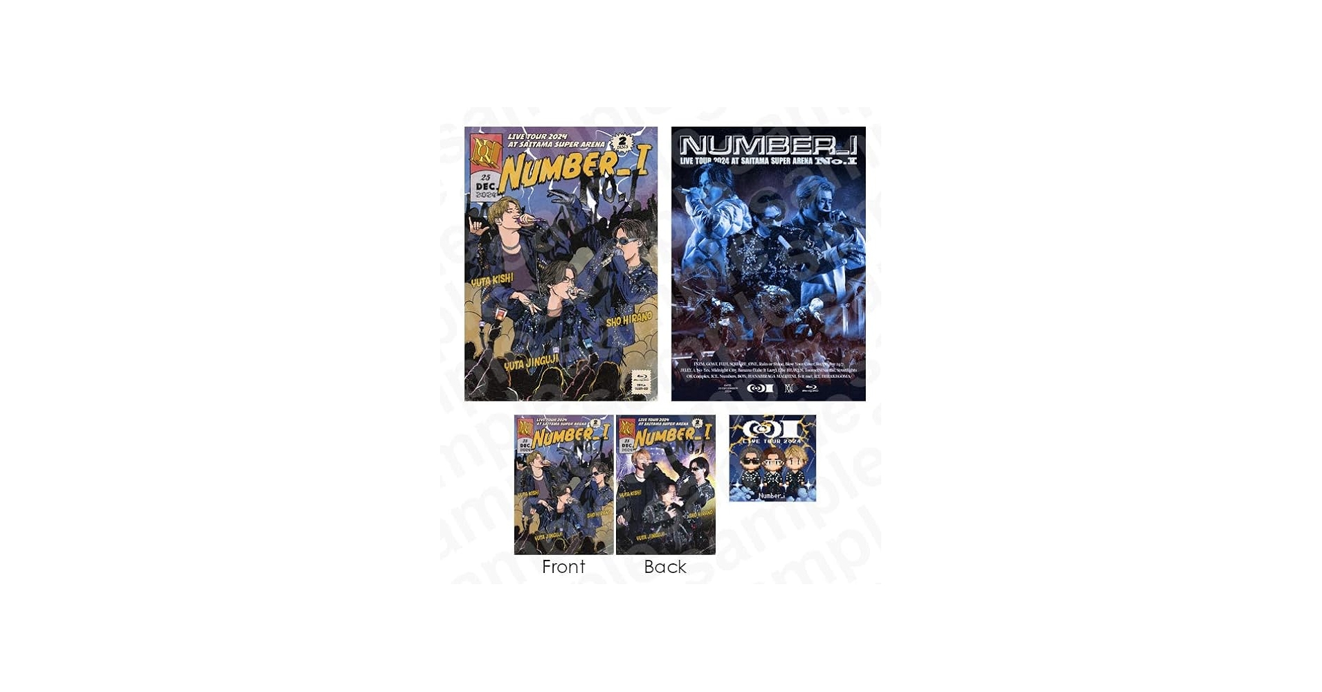 Amazon.co.jp: 【限定特典付き2形態セット】 Number_i 「Number_i LIVE