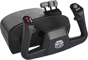 CH Products Flight Sim Yoke USB (200-615) Black : Amazon.sg: Video