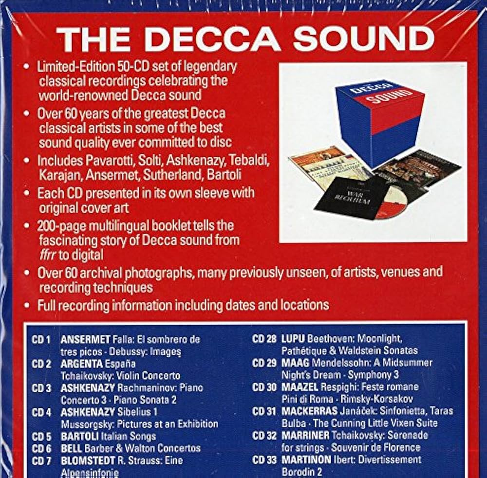 Various Artists - The Decca Sound [50 CD Box Set] - Amazon.com Music