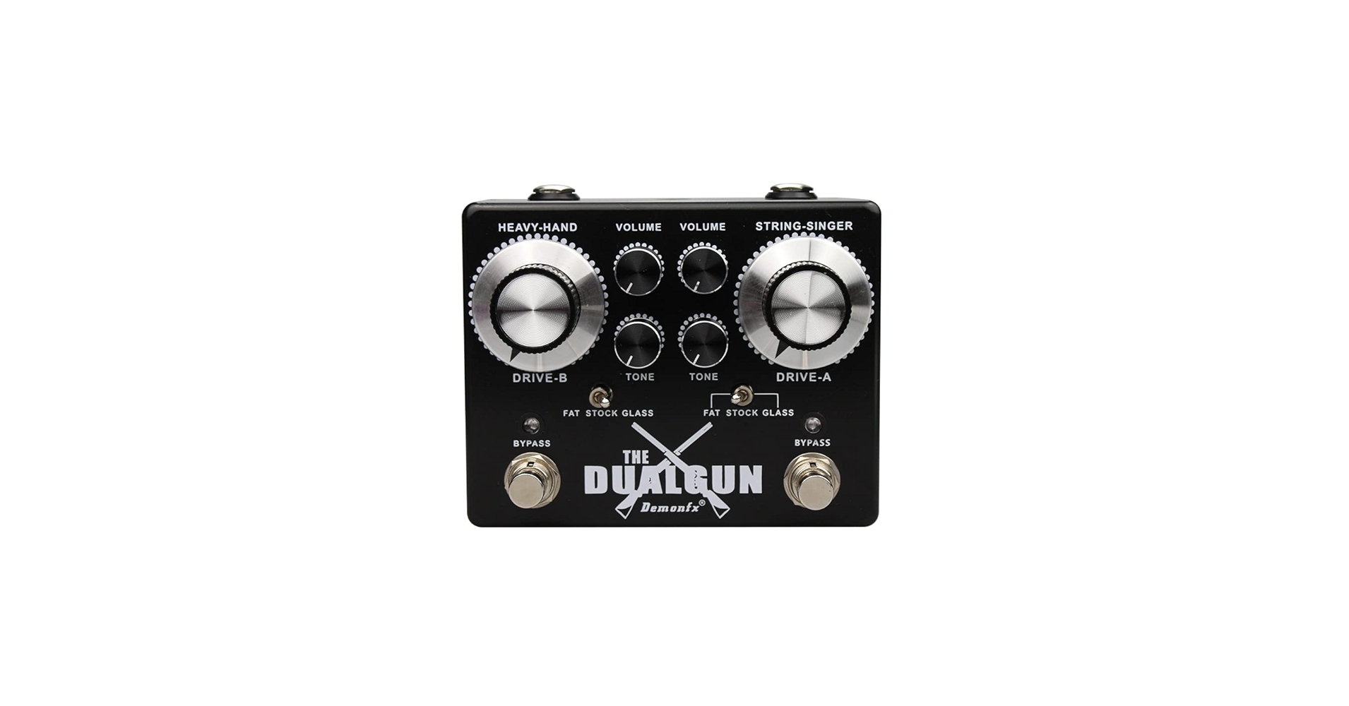 Amazon.com: Demonfx Dual Gun 2 Channel Blues/Rock Overdrive