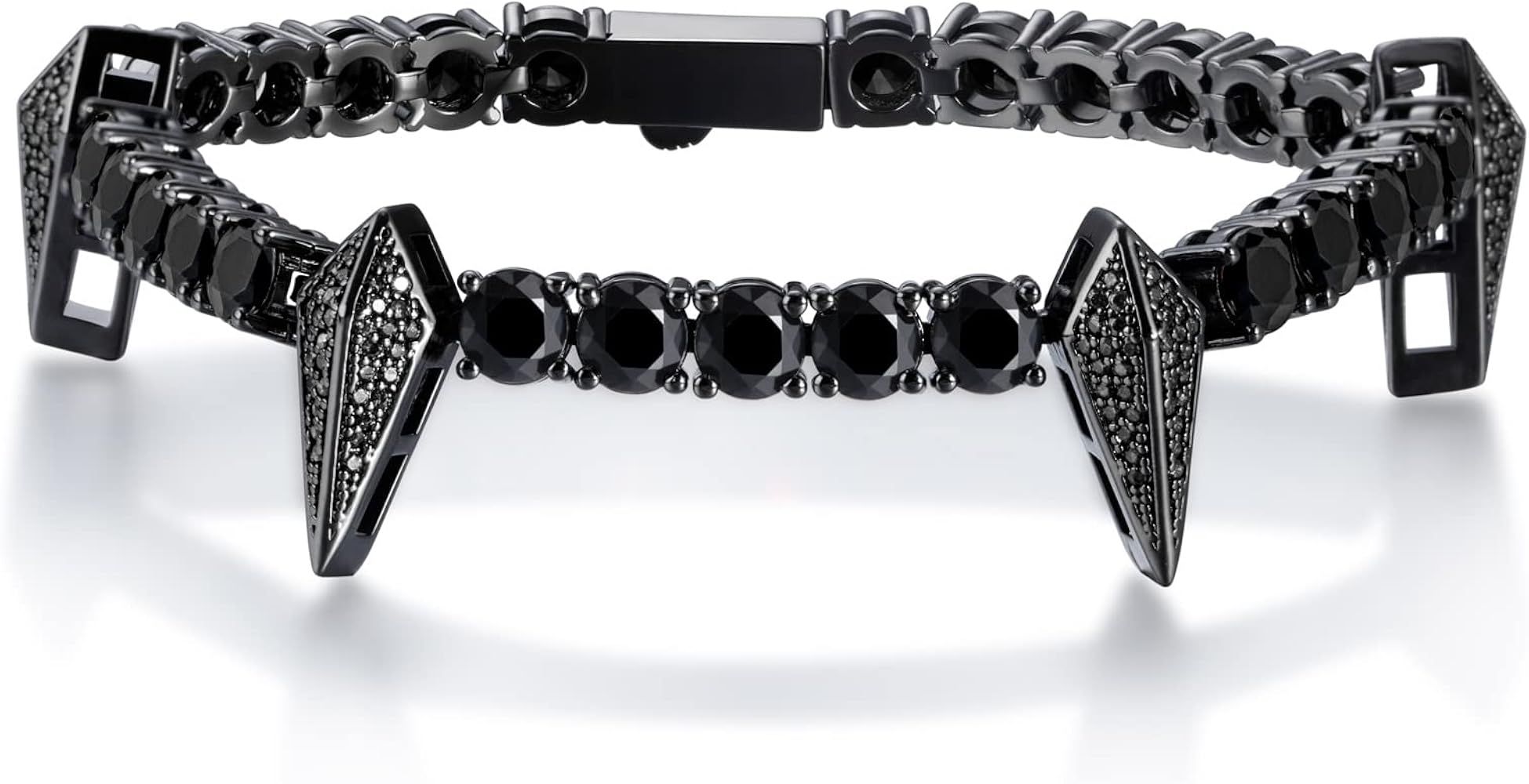 Amazon.com: HELLOICE Tennis Bracelet for Men Fight Tooth and Claw