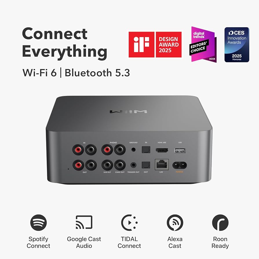 Amazon.com: WiiM Ultra Music Streamer & Digital Preamp | 3.5