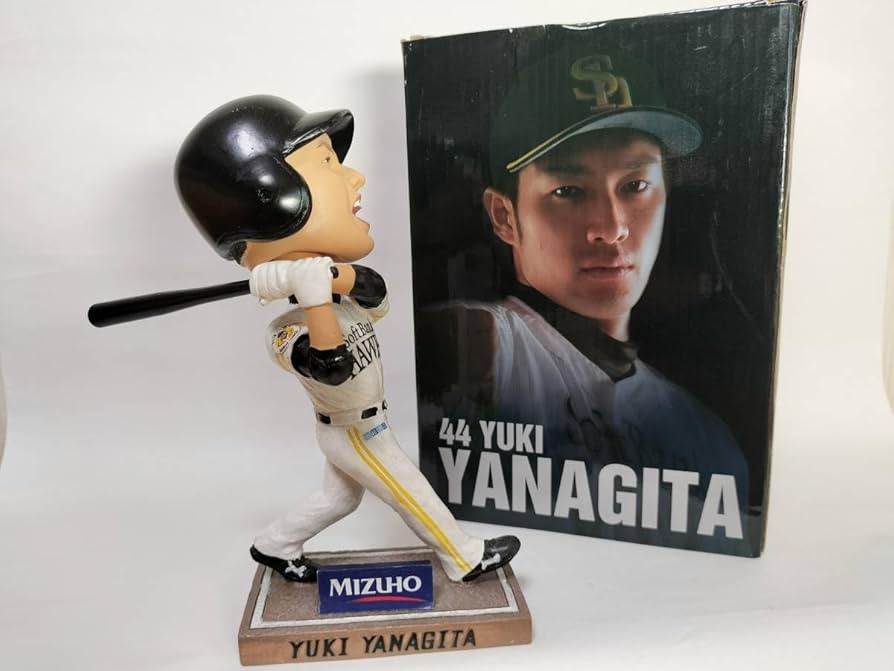 Amazon.co.jp: 柳田悠岐／ボブルヘッド(バブルへッド)フィギュア (2014