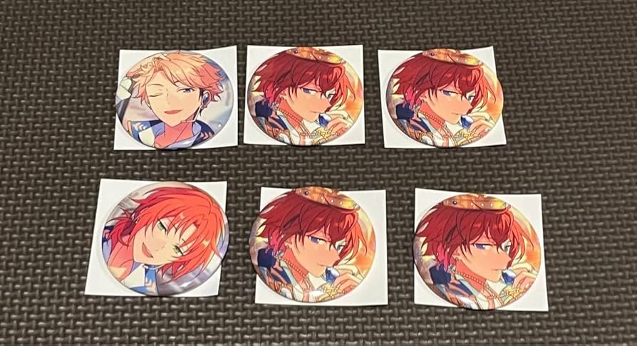 鳴上嵐 七夕祭 イベコレ缶バッジ40点セット あんスタ イベコレ缶バッジ