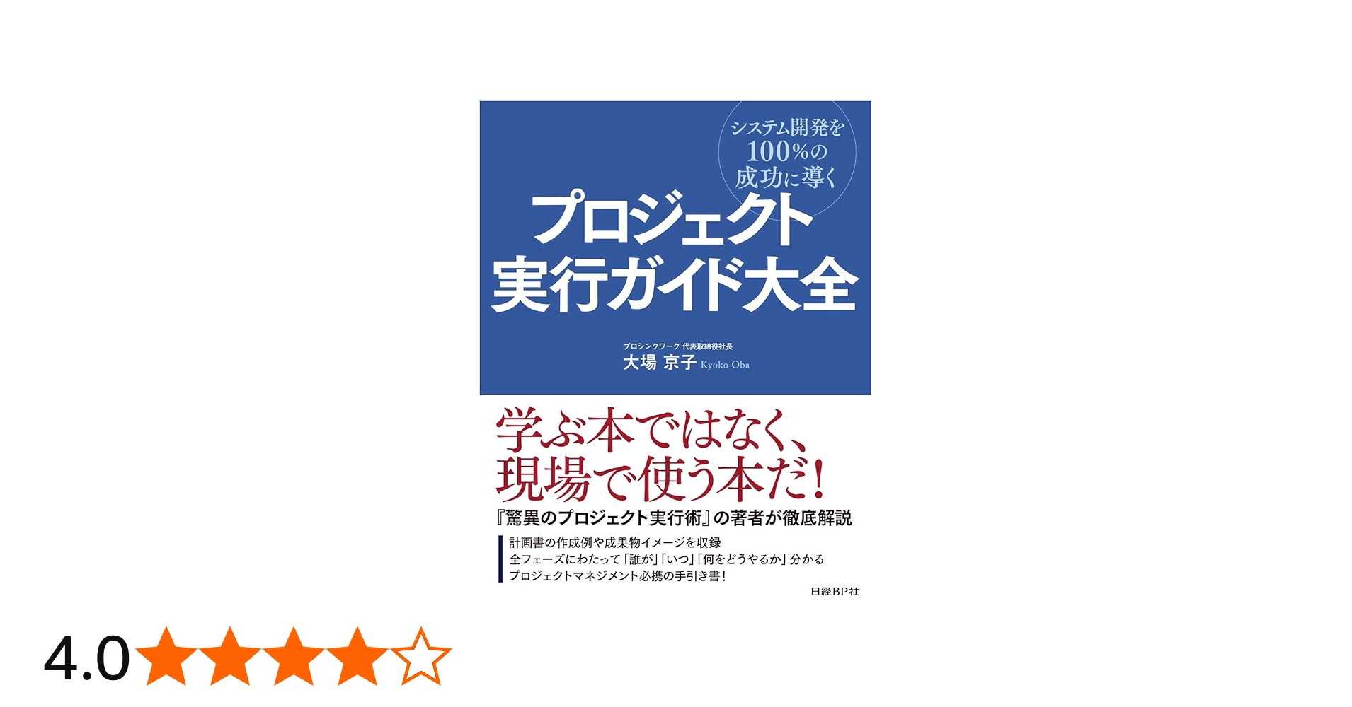 プロジェクト実行ガイド大全 | 大場 京子 |本 | 通販 | Amazon