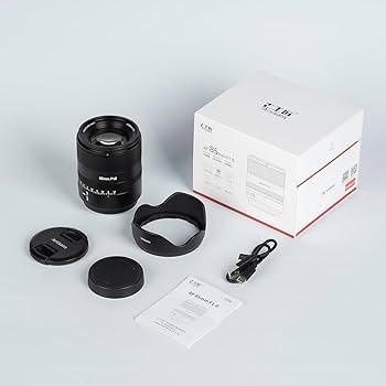 Amazon.co.jp: 7artisans 七工匠 85mm F1.8 AF Zマウント レンズ 単