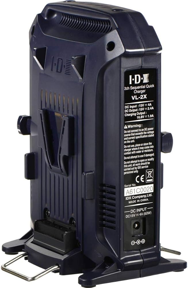 ビデオカメラ IDX VL-2X 2ch Quick Charger VL-2X (2ch Sequential Li