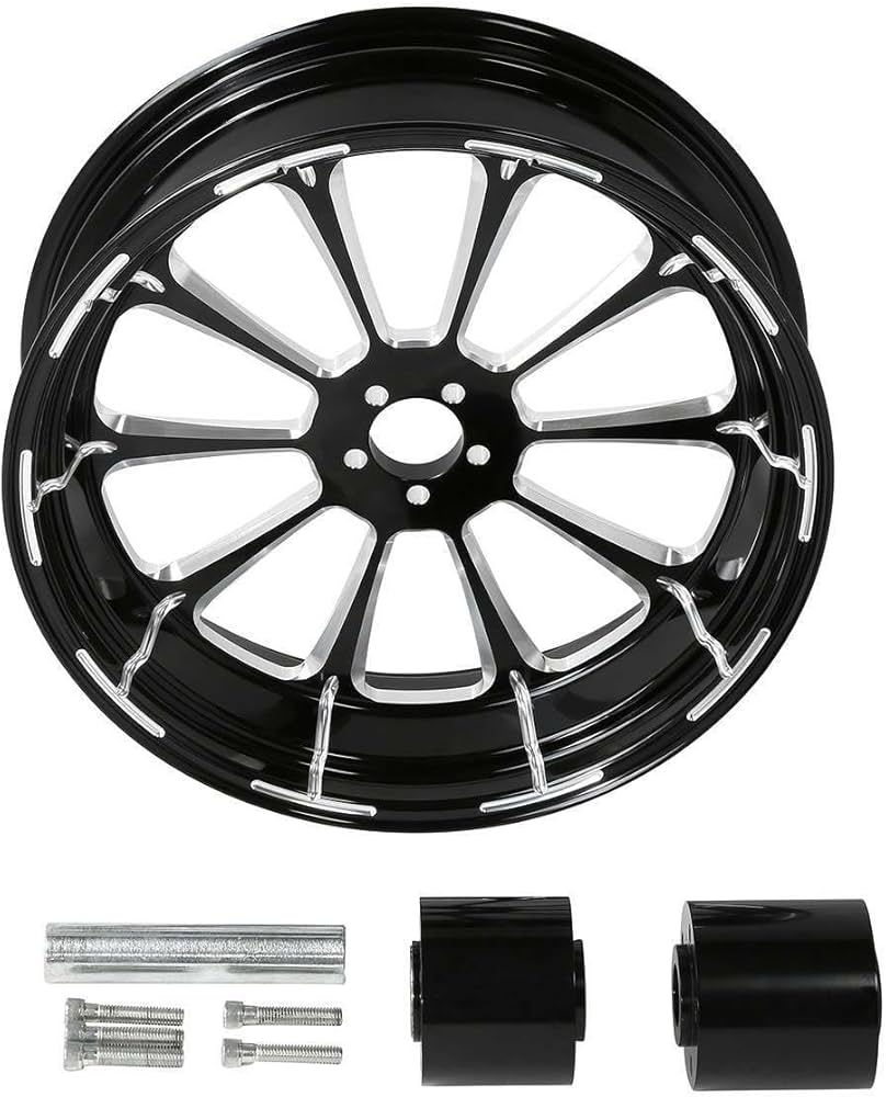 Amazon | TCMT 18インチ x 5.5インチ リアホイールリムハブ ハーレー