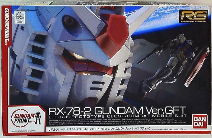 Amazon.com: Gundam Front Tokyo Limited RG 1/144 RX-78-2 Gundam Ver