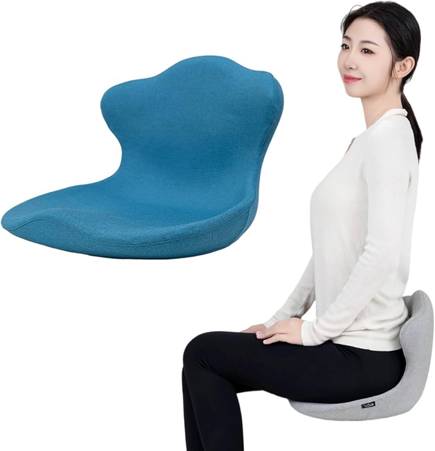 Amazon.co.jp: MonoLuxe 骨盤矯正 椅子 姿勢矯正 クッション 座椅子