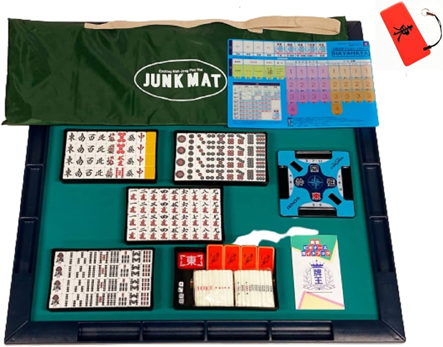 Amazon | オリジナル (東南ストラップ付) 麻雀牌・マットのセット
