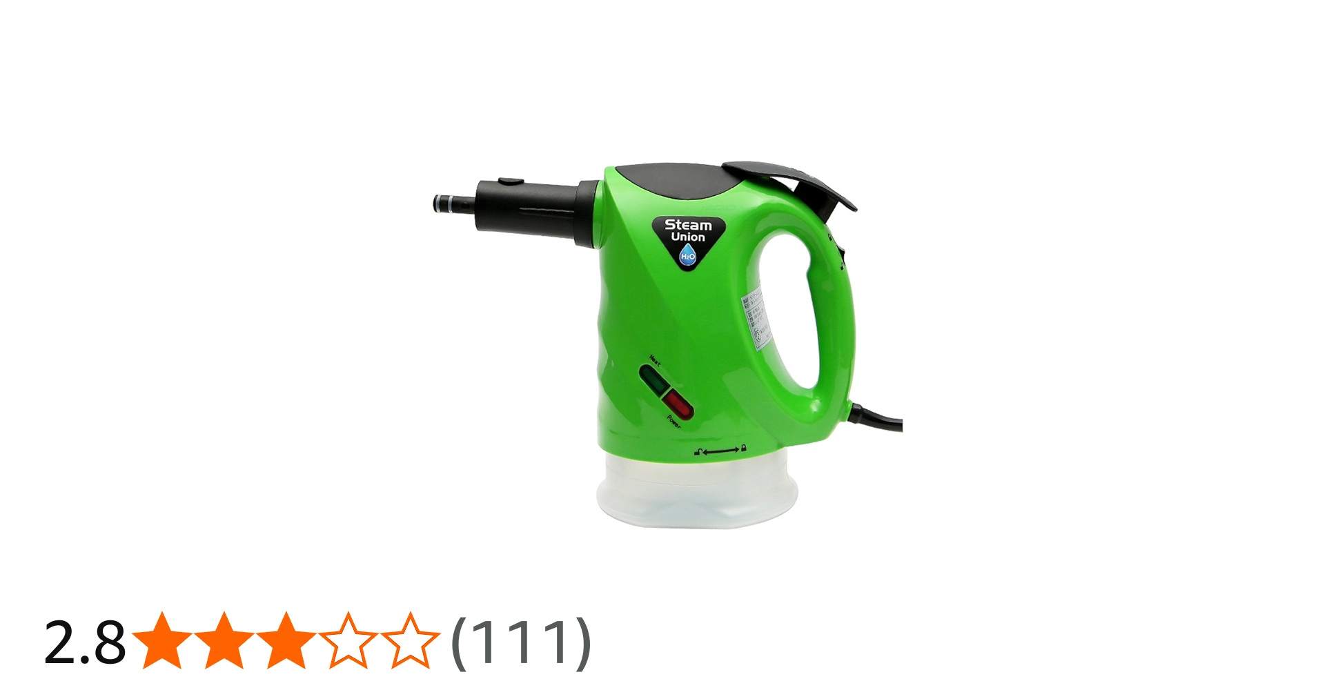 Amazon | H2Oスチームユニオン 11点デラックスセット ハンディスチーム