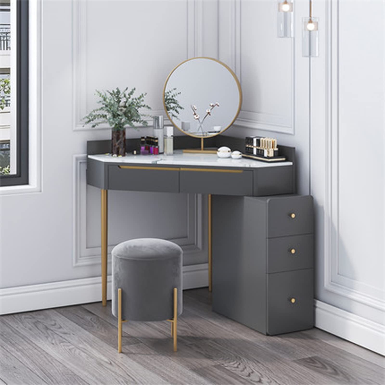 こゆび姫様用カントリーコーナー ドレッサー&カフェテーブルセット こ