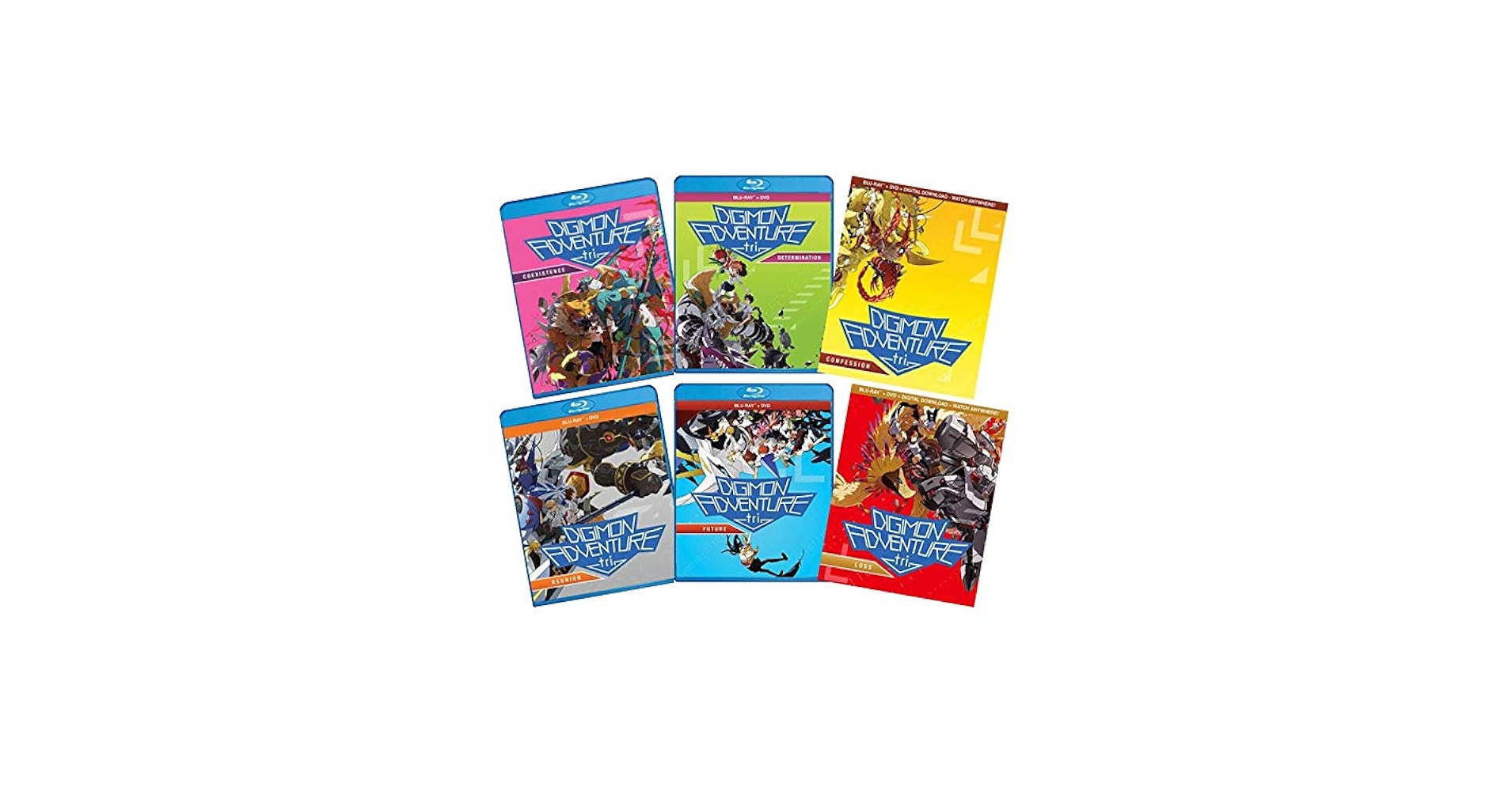 Amazon.com: Digimon Adventure tri.: The Complete 6-Film Collection