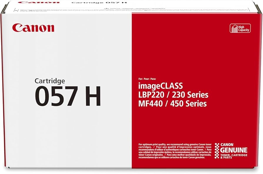 Amazon.co.jp: キヤノン 純正 トナーカートリッジ 057H 10000枚 黒