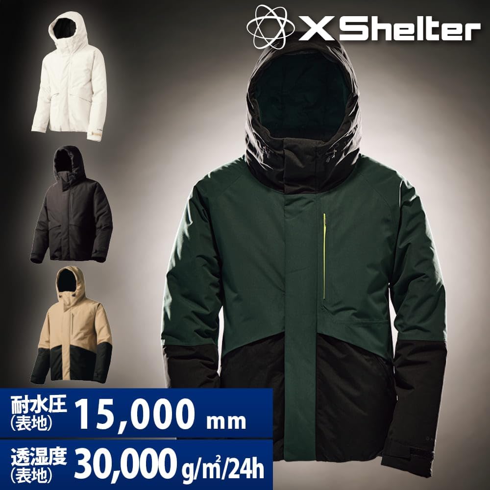 Amazon.co.jp: 【黒4L】ワークマン エックスシェルター 断熱 α 防水