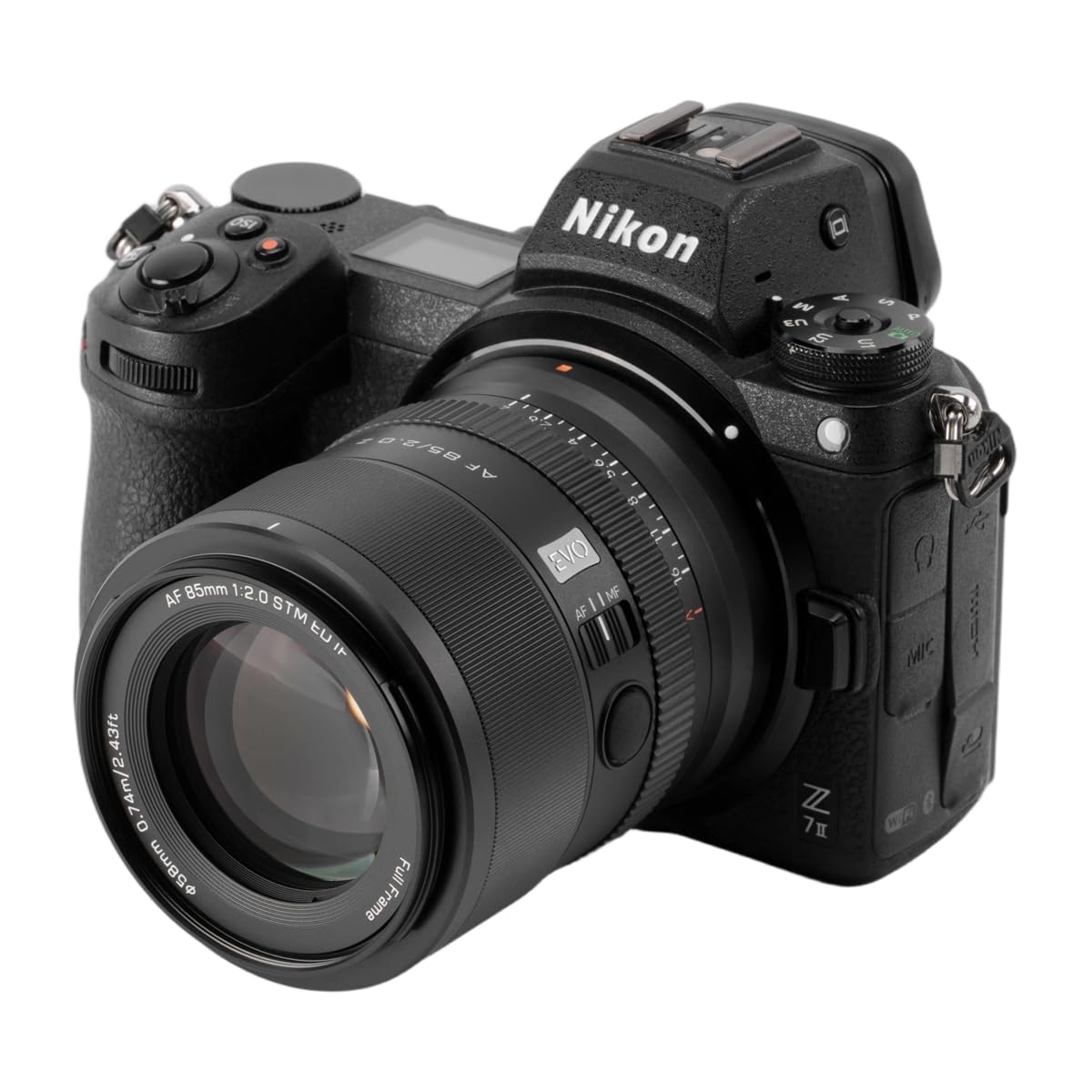 Amazon.co.jp: Viltrox AF 85mm F2.0 EVOニコンZマウント ブラック