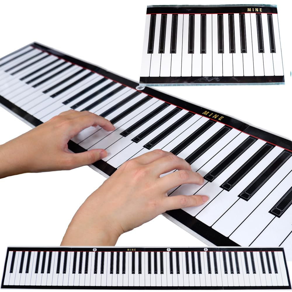 Amazon | 【平面】紙ピアノ / 88鍵盤 / 折り畳み B4サイズ / 紙ピアノ