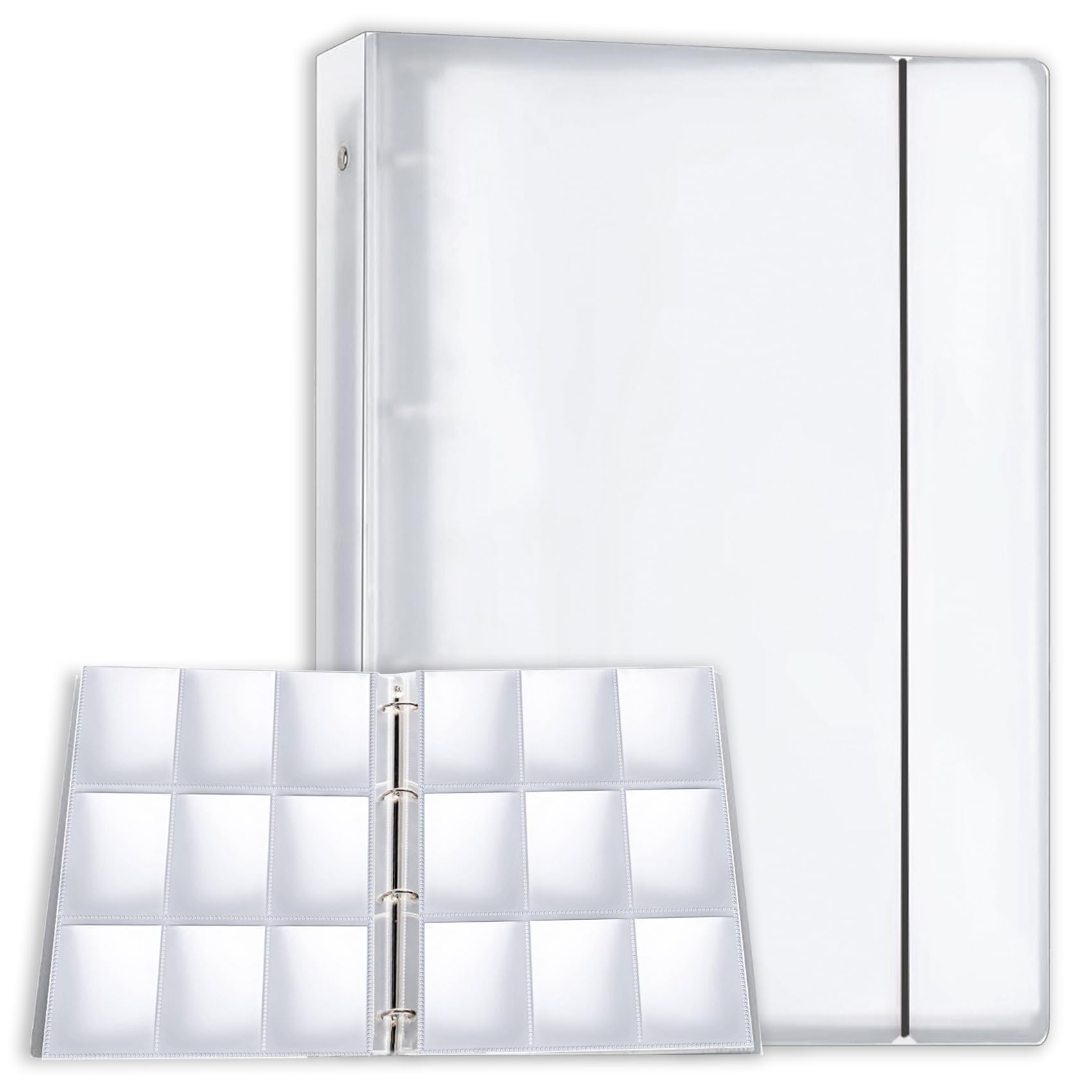 Amazon.co.jp: REIYAIBA トレーディングカードファイル 9ポケット 両面