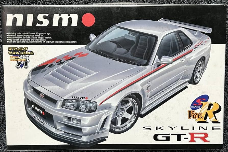 Amazon | アオシマ 1/24 R34 SKYLINE GT-R NISMO Z-tune S PACKAGE Ver