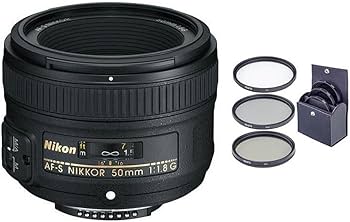 Amazon.com : Nikon 50mm f/1.8G AF-S NIKKOR Lens with ProOptic 58mm
