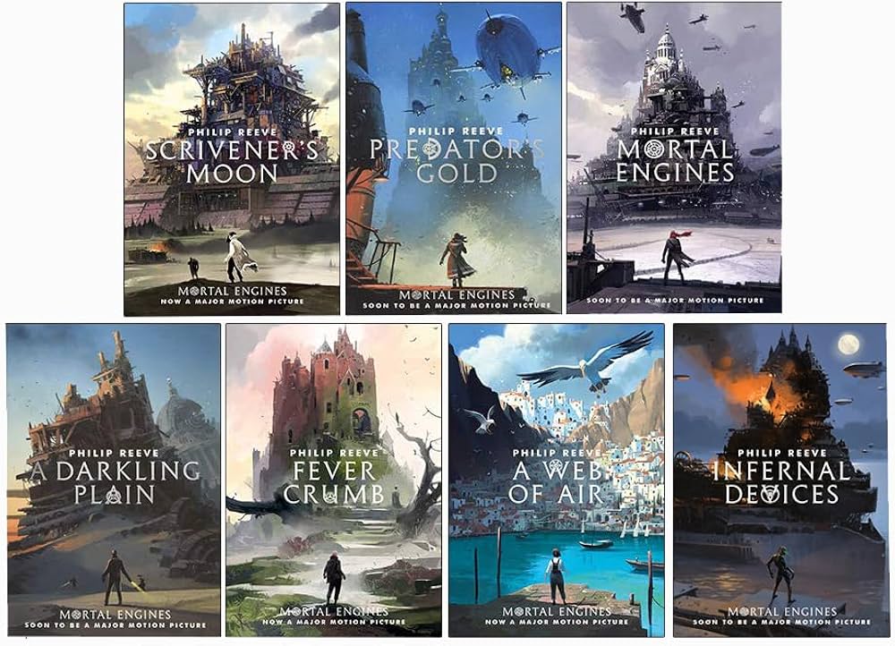 Mortal Engines Collection Philip Reeve 7 Books Set Pack New