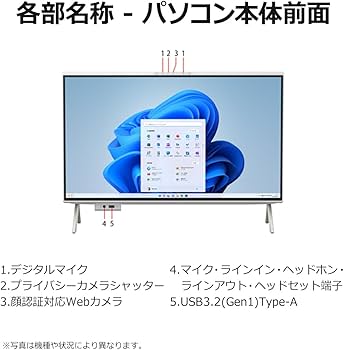 Amazon.co.jp: 富士通 デスクトップパソコン FMV ESPRIMO WF1/H3 (MS