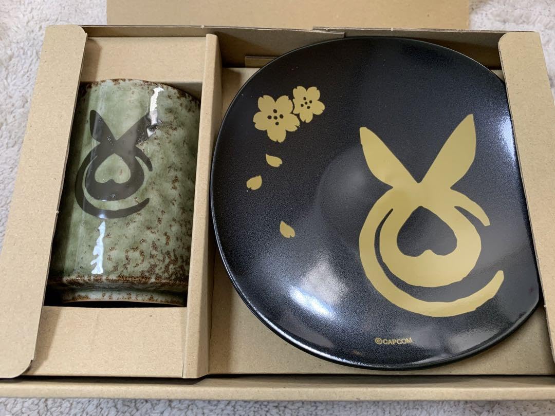 Amazon | カプコンカフェ限定 モンハン 茶屋セット 団子皿湯呑