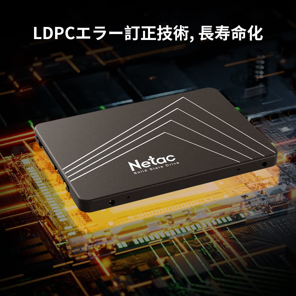 Amazon.co.jp: Netac SSD 2 TB 2.5 Inch High Durability TLC 3D NAND