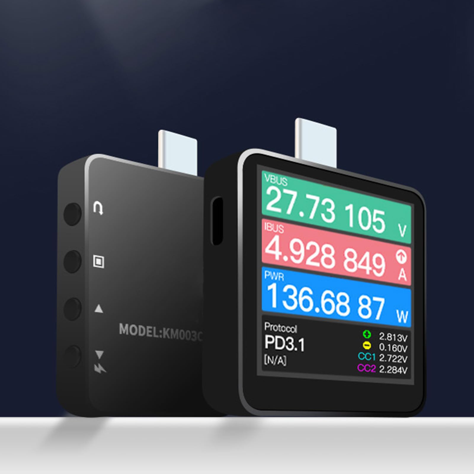 Amazon.co.jp: KM003C Power Z USBテスター PD3.1 Type C 高速充電