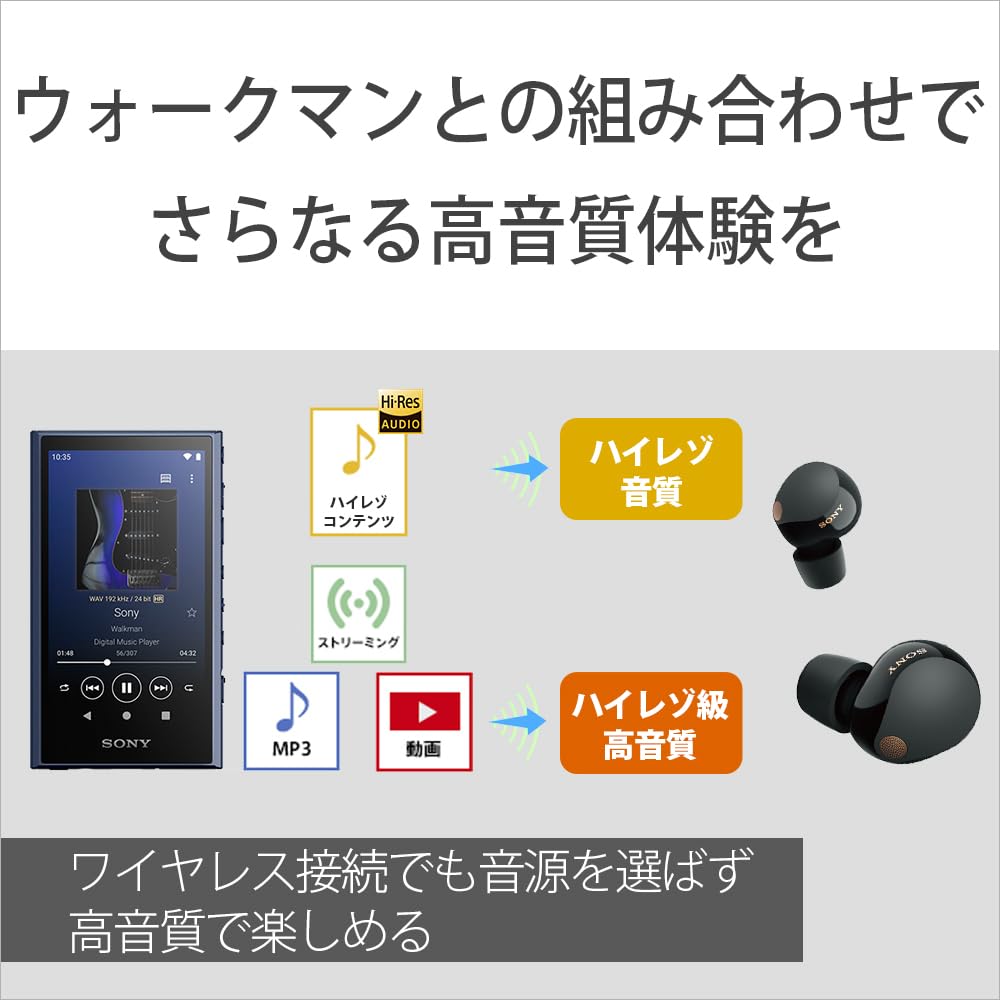 Amazon.co.jp: ソニー(SONY) 【WF-1000XM5 ブラック と ウォークマン
