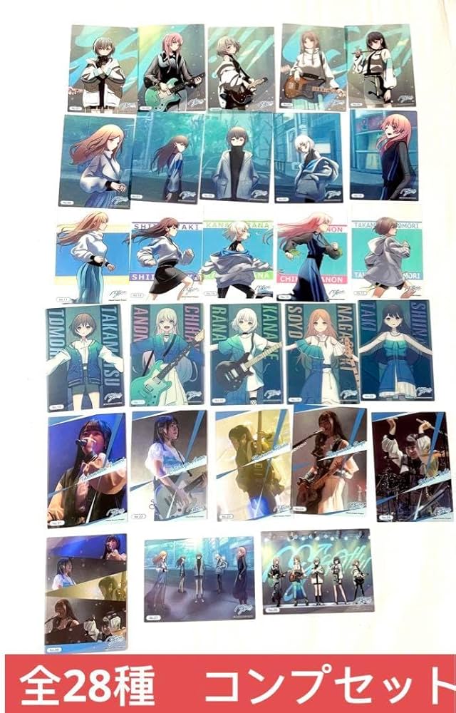 Amazon.co.jp: mygo トレーディングカード コレクション 全28枚 コンプ