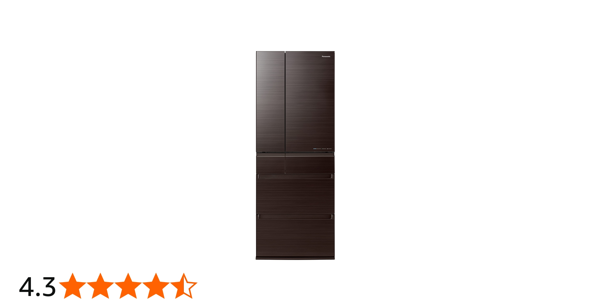 Amazon.co.jp: パナソニック 冷蔵庫 幅68.5cm 600L アルベロダーク