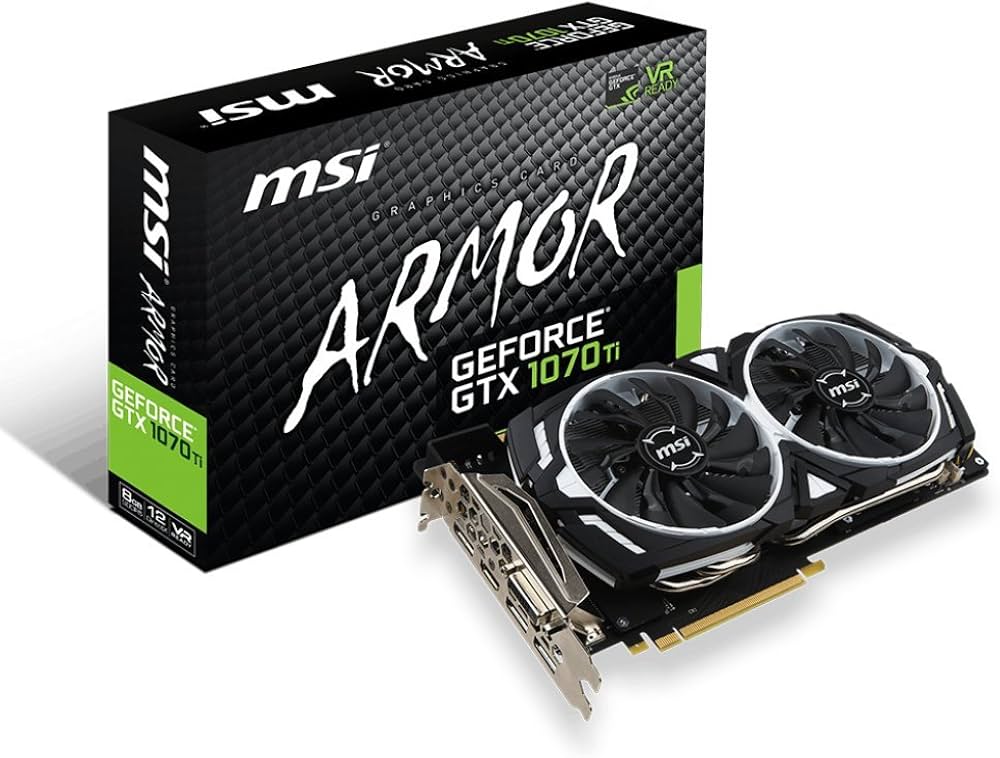 Amazon | GeForce GTX 1070 Ti ARMOR 8G Graphics Card | MSI