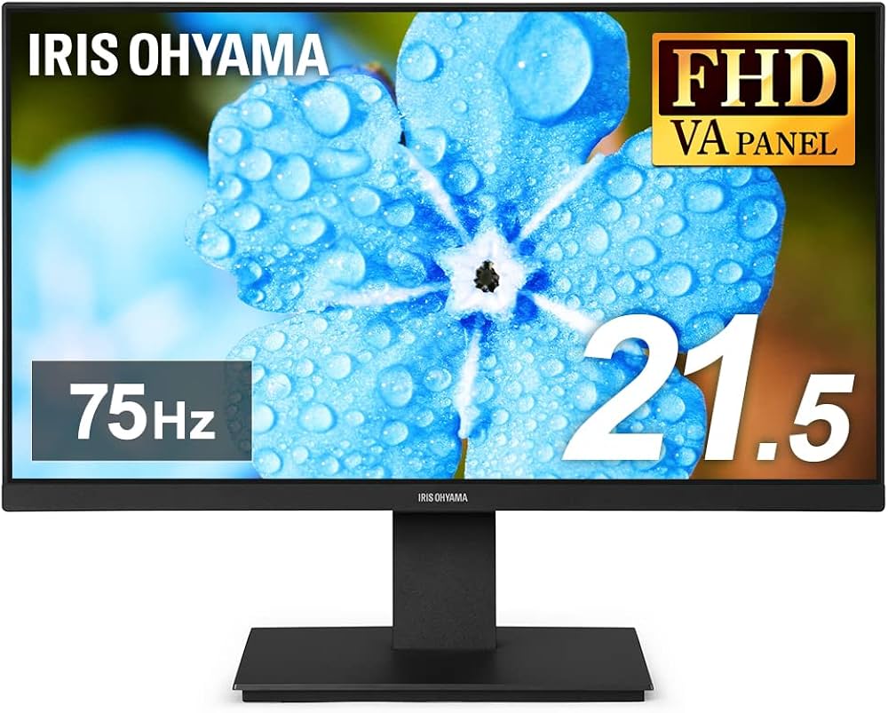 Amazon.co.jp: アイリスオーヤマ モニター 21インチ VAパネル